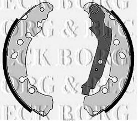 Borg & beck BBS6414 Brake shoe set BBS6414