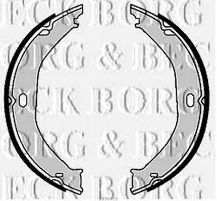 Borg & beck BBS6415 Brake shoe set BBS6415