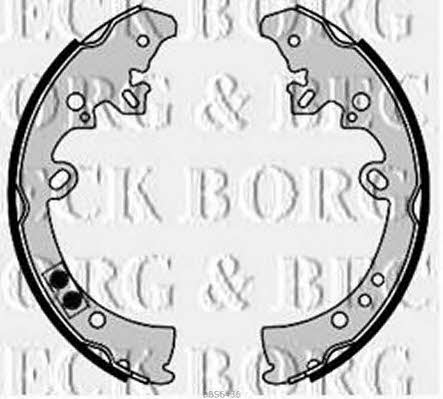 Borg & beck BBS6436 Brake shoe set BBS6436