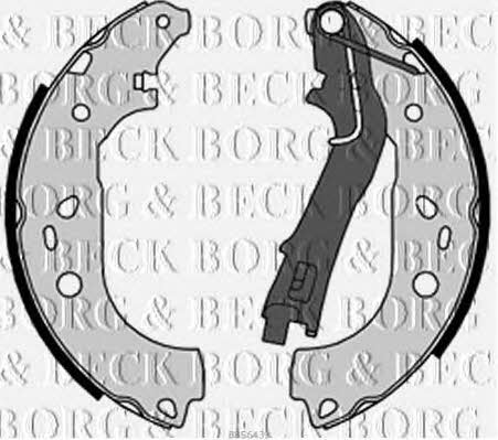 Borg & beck BBS6439 Brake shoe set BBS6439