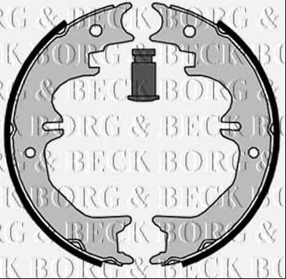 Borg & beck BBS6462 Parking brake shoes BBS6462
