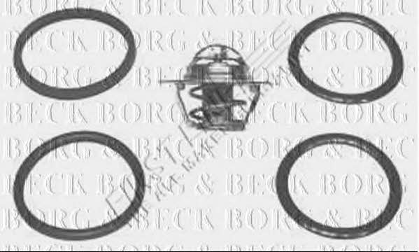 Borg & beck BBT025 Thermostat, coolant BBT025