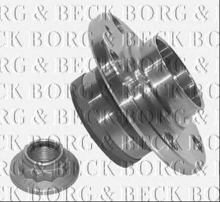 Borg & beck BWK810 Wheel hub with rear bearing BWK810
