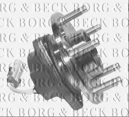 Borg & beck BWK848 Wheel hub with front bearing BWK848