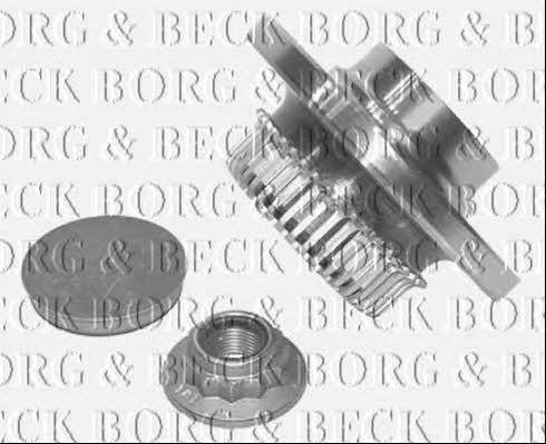 Borg & beck BWK850 Wheel hub with rear bearing BWK850
