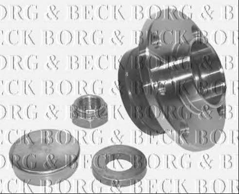 Borg & beck BWK900 Wheel hub with rear bearing BWK900