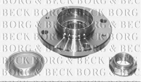 Borg & beck BWK953 Wheel hub with rear bearing BWK953