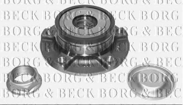 Borg & beck BWK985 Wheel hub with rear bearing BWK985