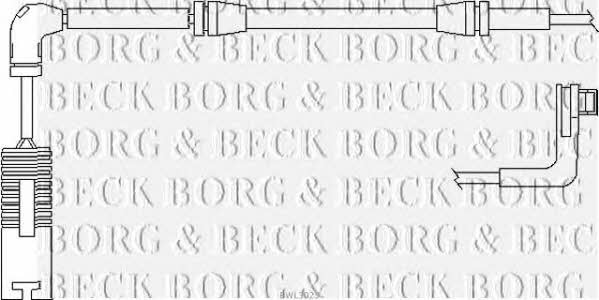 Borg & beck BWL3025 Warning contact, brake pad wear BWL3025