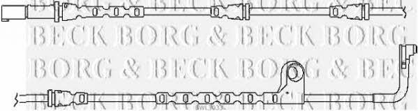 Borg & beck BWL3033 Warning contact, brake pad wear BWL3033