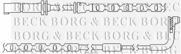 Borg & beck BWL3035 Warning contact, brake pad wear BWL3035