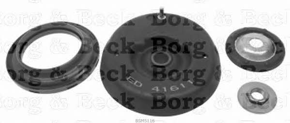Borg & beck BSM5116 Strut bearing with bearing kit BSM5116
