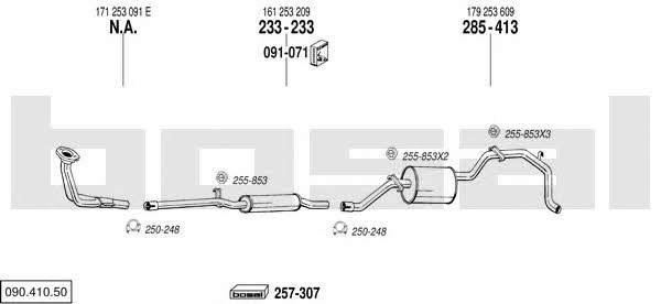  090.410.50 Exhaust system 09041050
