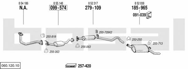  060.120.10 Exhaust system 06012010