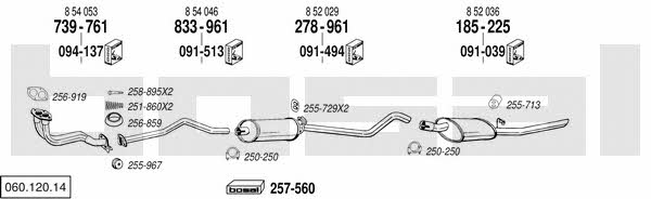  060.120.14 Exhaust system 06012014