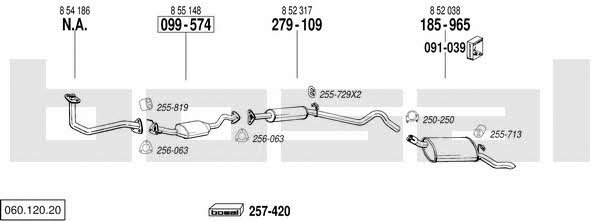  060.120.20 Exhaust system 06012020