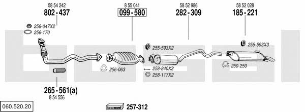  060.520.20 Exhaust system 06052020