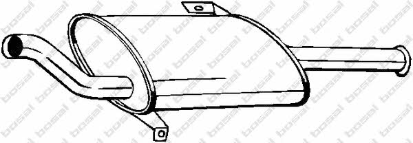 Bosal 145-023 End Silencer 145023