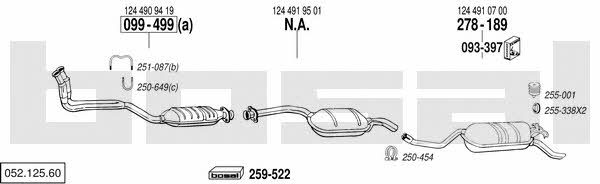  052.125.60 Exhaust system 05212560