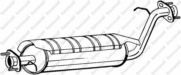Central silencer Land Rover Range Rover: 211381 Bosal Central silencer