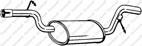 Exhaust middle box Volkswagen Passat: 233157 Bosal Central silencer