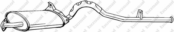 Bosal 282-801 End Silencer 282801