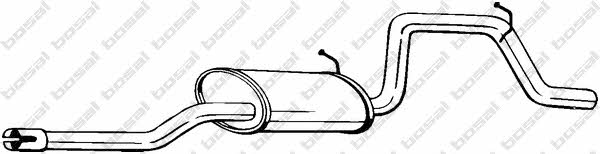 Bosal 281-519 End Silencer 281519