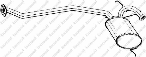 Bosal 279-259 Central silencer 279259