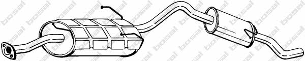 Bosal 285-033 End Silencer 285033