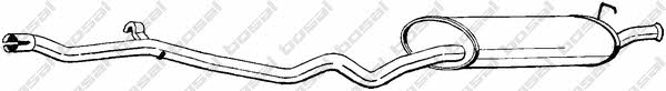 Bosal 287-147 End Silencer 287147