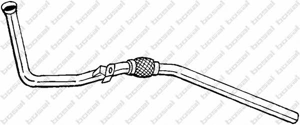 Bosal 940-091 Exhaust pipe 940091