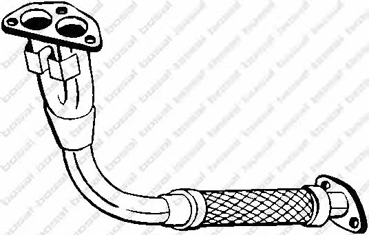 Bosal 739-563 Exhaust pipe 739563