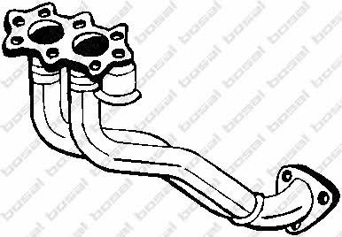 Bosal 751-075 Exhaust pipe 751075