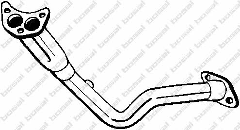 Bosal 753-159 Exhaust pipe 753159