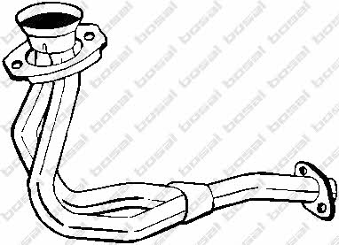 Bosal 788-283 Exhaust pipe 788283