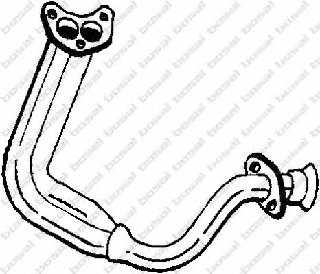Bosal 789-791 Exhaust pipe 789791