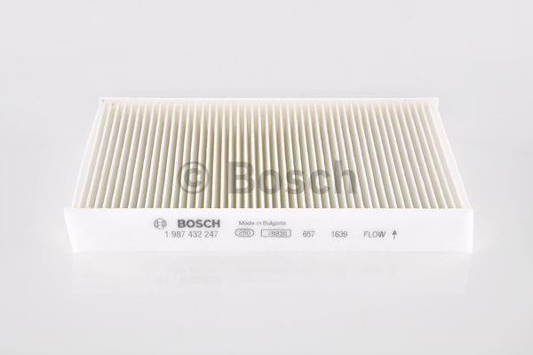 Cabin filter Bosch 1 987 432 247