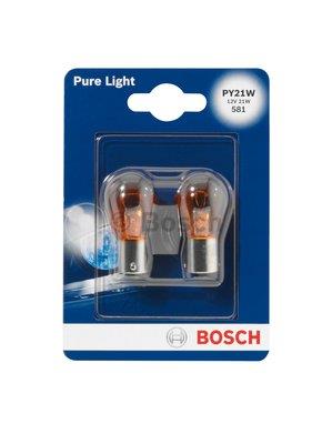Bosch Glow bulb yellow PY21W 12V 21W – price 13 PLN