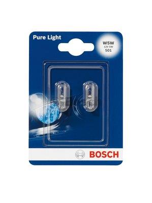 Glow bulb W5W 12V 5W Bosch 1 987 301 026