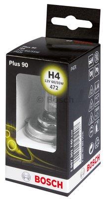 Halogen lamp Bosch Plus 90 12V H4 60&#x2F;55W +90% Bosch 1 987 301 740