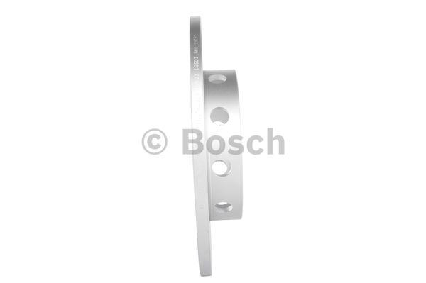 Unventilated front brake disc Bosch 0 986 478 114