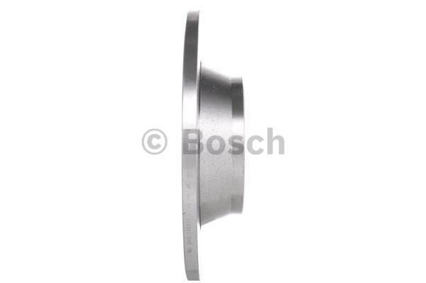 Unventilated front brake disc Bosch 0 986 478 131