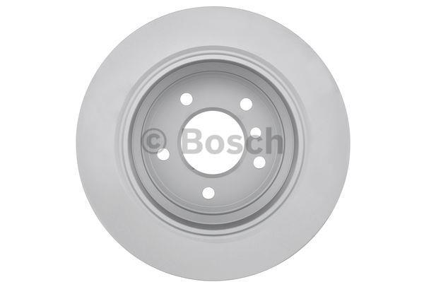 Rear brake disc, non-ventilated Bosch 0 986 478 425
