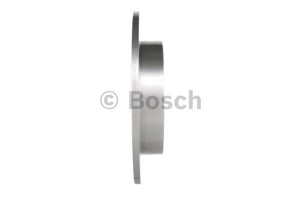 Unventilated front brake disc Bosch 0 986 478 539