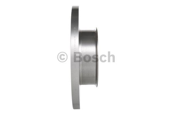 Unventilated front brake disc Bosch 0 986 478 613