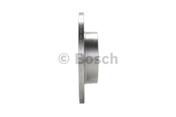 Bosch Unventilated front brake disc – price 110 PLN