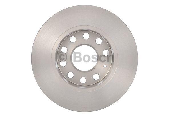 Rear brake disc, non-ventilated Bosch 0 986 479 155