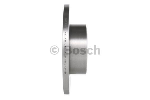 Bosch Rear solid brake disc – price [object Object] PLN