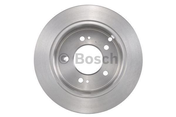 Rear brake disc, non-ventilated Bosch 0 986 479 345