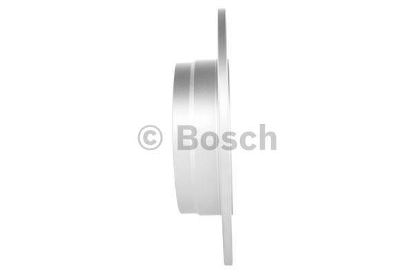 Rear brake disc, non-ventilated Bosch 0 986 479 409